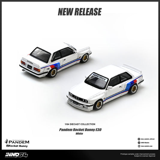 [ETA:  Nov 2026 ] Inno64 1/64 PANDEM ROCKET BUNNY E30 White