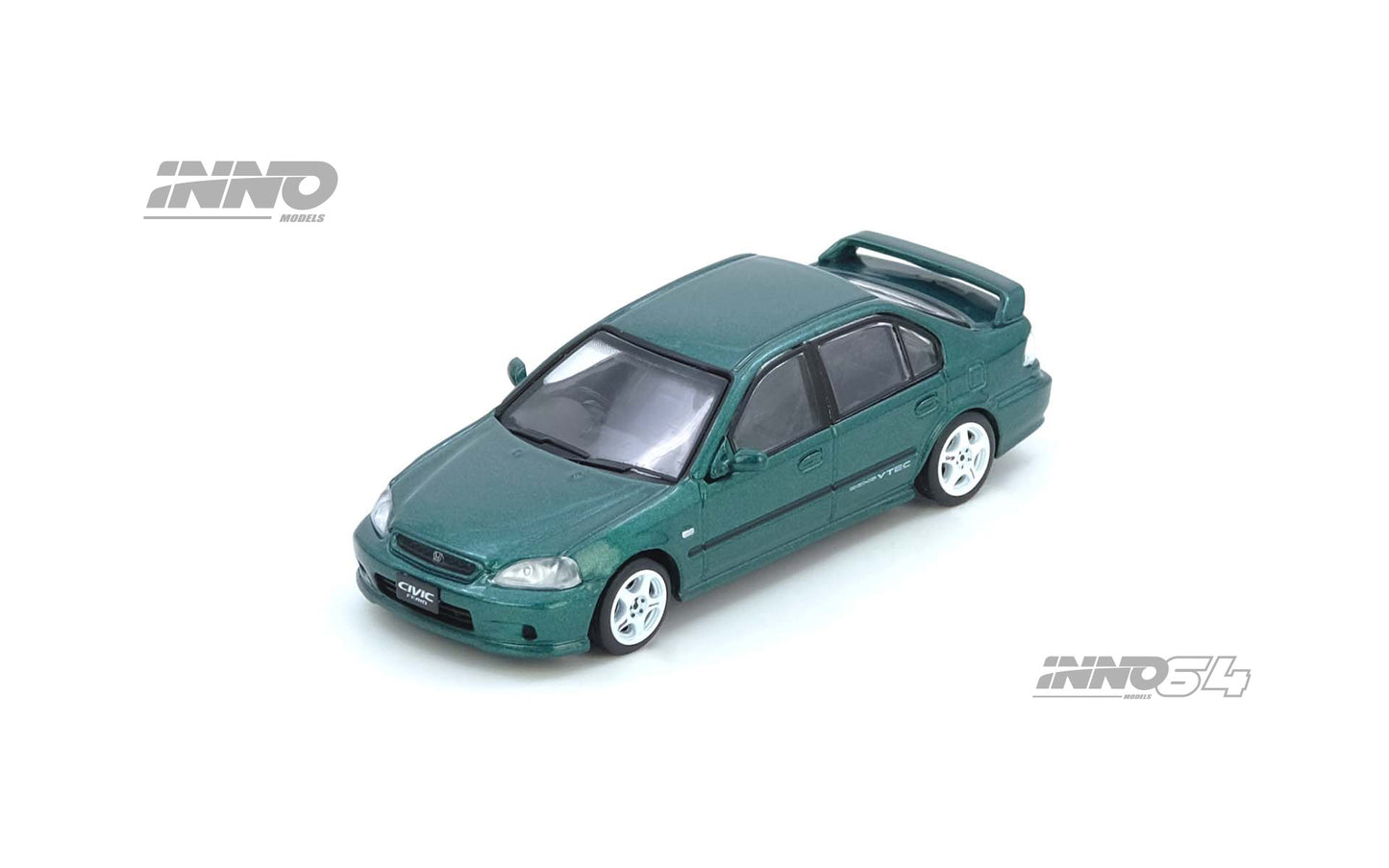 [ETA:  Feb 2030 ] Inno64 1/64 HONDA CIVIC Ferio Si (EK) Green