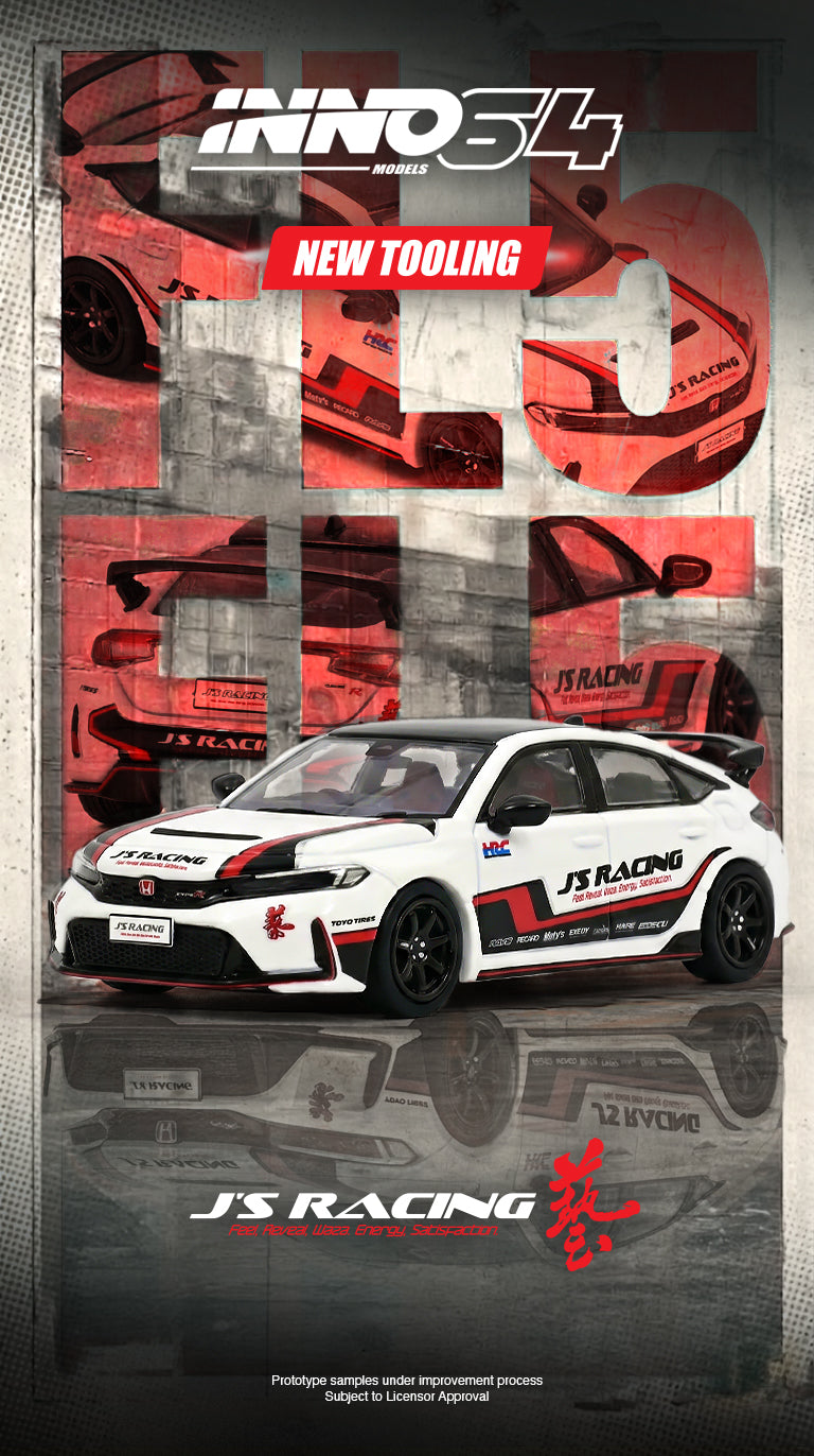 [ETA:  Nov 2026 ] Inno64 1/64 HONDA CIVIC (FL5) J'S RACING