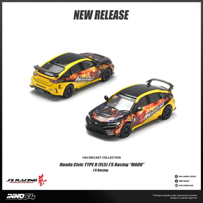 [ETA:  Nov 2026 ] Inno64 1/64 HONDA CIVIC TYPE R (FL5) J'S RACING "MAOU"