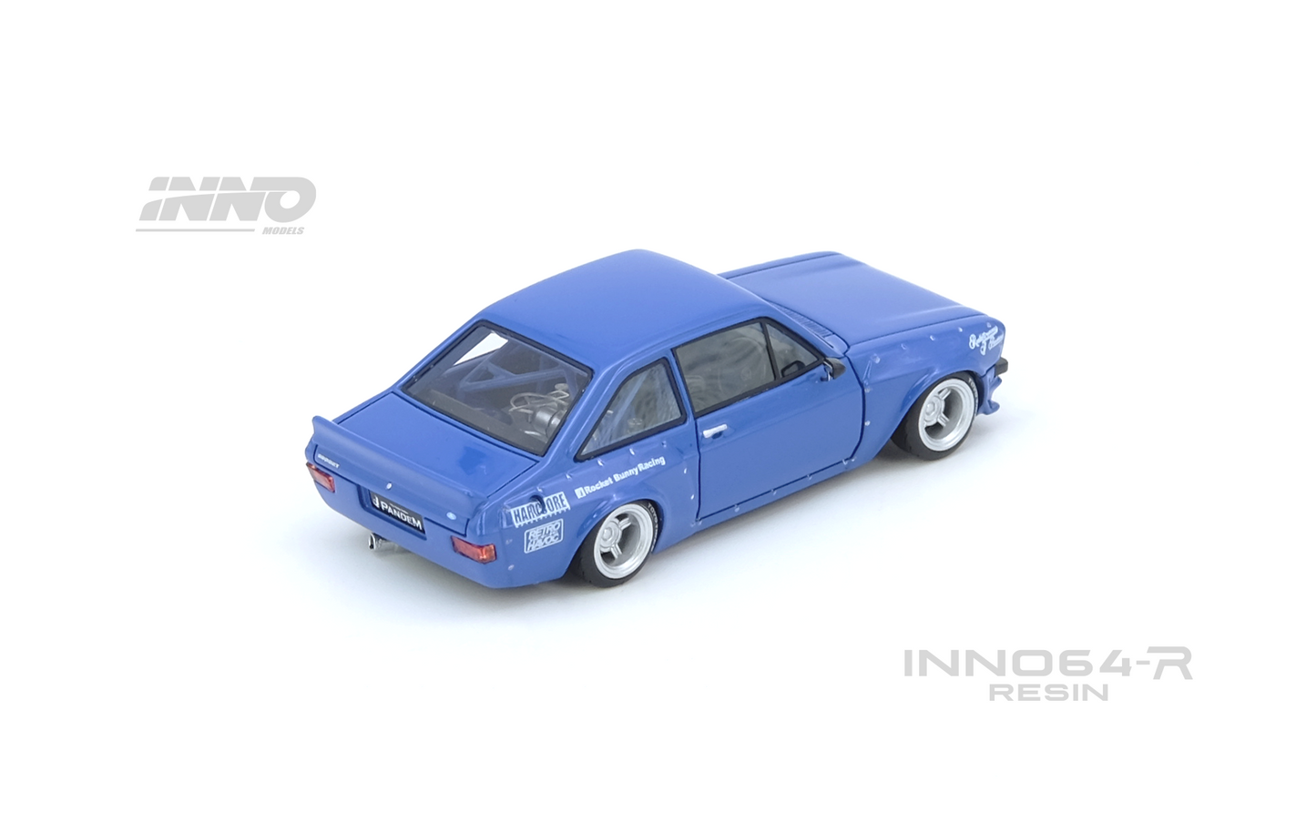 [ETA:  Feb 2026 ] Inno64 1/64 FORD ESCORT MK2 PANDEM "EMOTION" RETRO HAVOC Blue