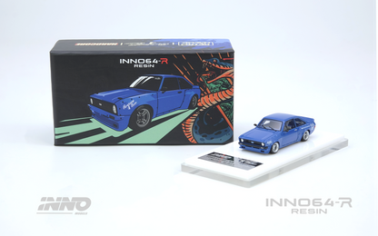 [ETA:  Feb 2026 ] Inno64 1/64 FORD ESCORT MK2 PANDEM "EMOTION" RETRO HAVOC Blue