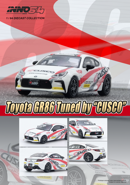 [ETA:  Nov 2025 ] Inno64 1/64 TOYOTA GR86 Tuned by "CUSCO"