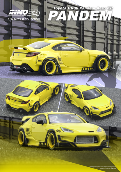 ETA: Sep 2025 ] Inno64 1/64 TOYOTA GR86 