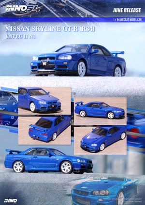 Special Price BBR 1/43 Nissan Skyline GT-R (R34) Bayside Blue Special Price BBR 1/43 Nissan Skyline GT-R (R34) Bayside Blue