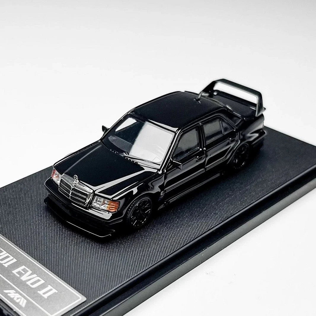 HKM 1/64 190E W201 EVO II Restomod - Gloss Black - DTM Legend
