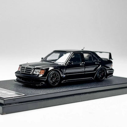 HKM 1/64 190E W201 EVO II Restomod - Gloss Black - DTM Legend