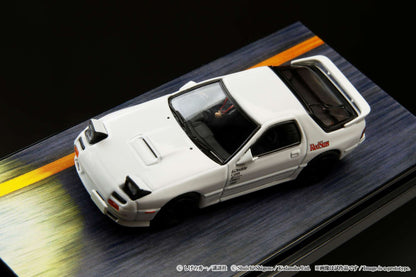 Hobby Japan 1/64 MAZDA RX-7 (FC3S)  INITIAL D (VS Kyoichi Sudo With Ryosuke Takahashi Figure)