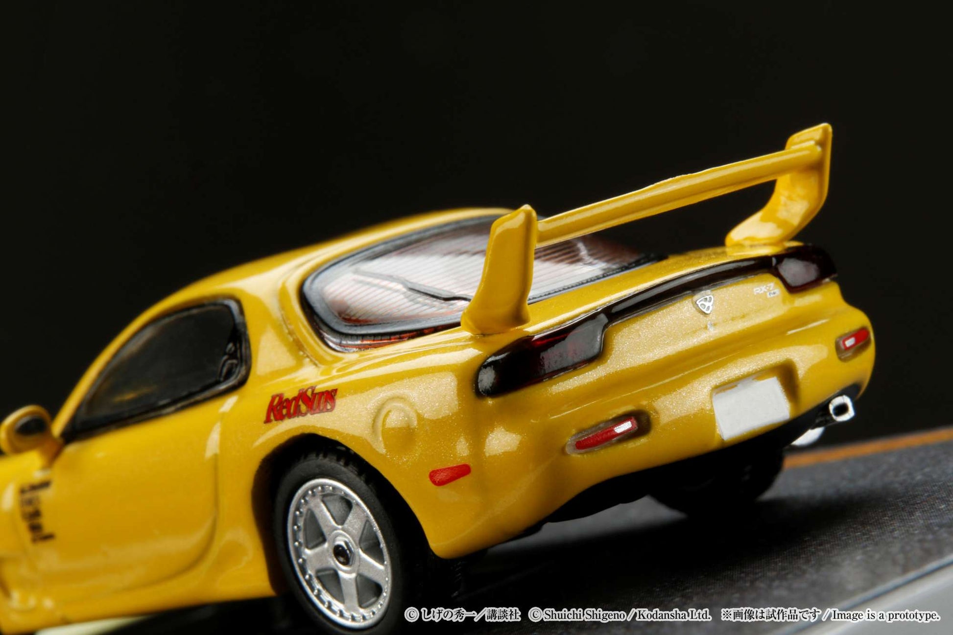 Hobby Japan 1/64 Initial D Mazda RX-7 (FD3S) Project D /Keisuke Takaha –  Mobile Garage HK