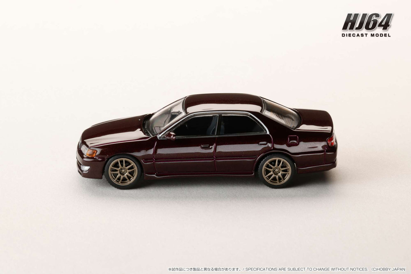 [ETA:  May 2026 ] Hobby Japan 1/64 Toyota Chaser MK6(JZX100) Tourer V 1996 JDM Style 10 Spoke Wheels