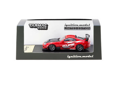 Ignition Model x Tarmac Works 1/64 x Tarmac Works Toyota Supra (JZA80) RZ Red IG3841