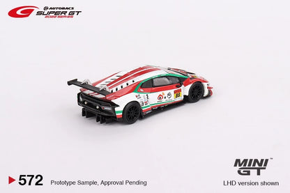 Mini GT 1/64 Super GT 2022 Lamborghini Huracán GT3 EVO #88 JLOC – Japan Exclusive ***in clamshell blisters***