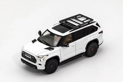 GCD 1/64 Toyota Sequoia  XK80 TRD Pro White