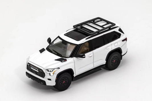 GCD 1/64 Toyota Sequoia  XK80 TRD Pro White