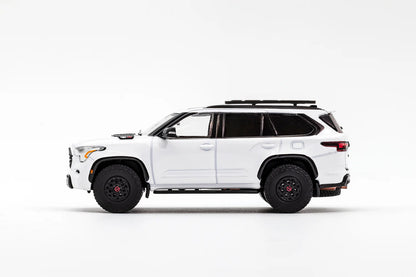 GCD 1/64 Toyota Sequoia  XK80 TRD Pro White