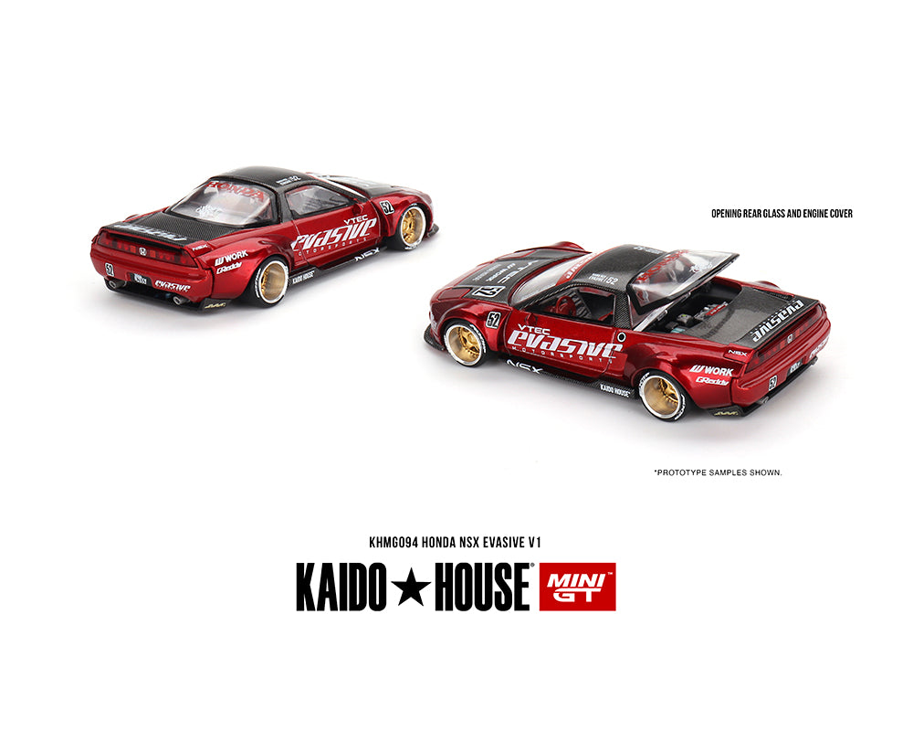 [ETA:  Jun 2024 ] Kaido★House x Mini GT 1/64 Honda NSX Evasive V1