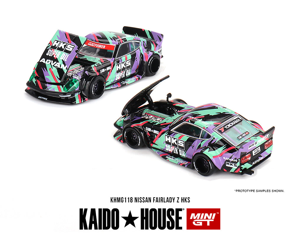 [ETA:  Nov 2024 ] Mini GT x Kaido★House 1/64 Nissan Fairlady Z HKS