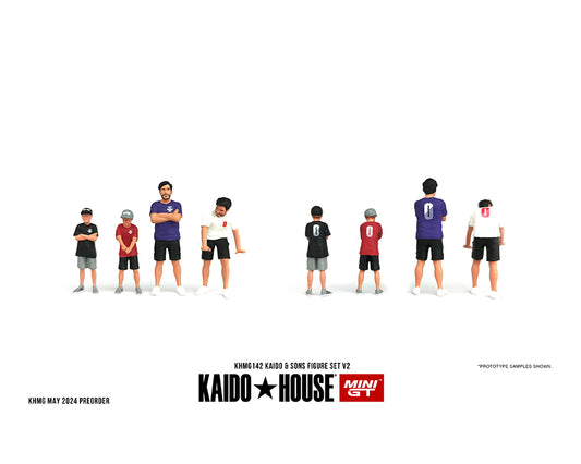 Kaido★House x Mini GT 1/64 KaidoHouse 1/64 Figurine:  Kaido & Sons V2