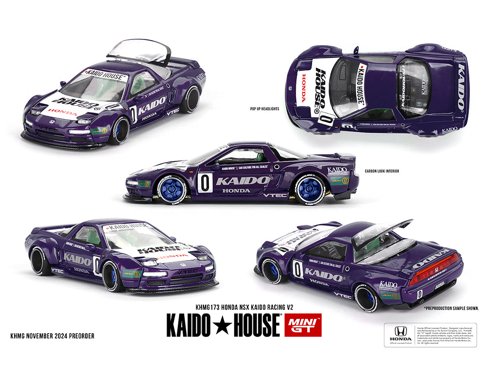 Mini GT x Kaido☆House 1/64 Honda NSX Kaido Racing V2