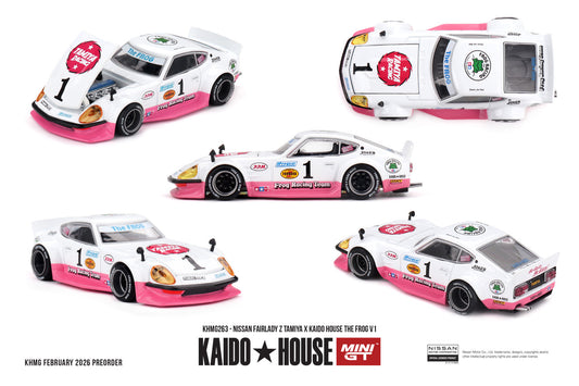 [ETA:  Dec 2026 ] Mini GT x Kaido★House 1/64 Nissan Fairlady Z TAMIYA x KAIDO HOUSE
 "The FROG"  V1