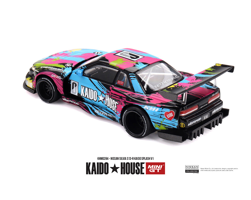 [ETA:  Mar 2027 ] Mini GT x Kaido★House 1/64 Nissan Silvia S13-R Kaido Splash V1