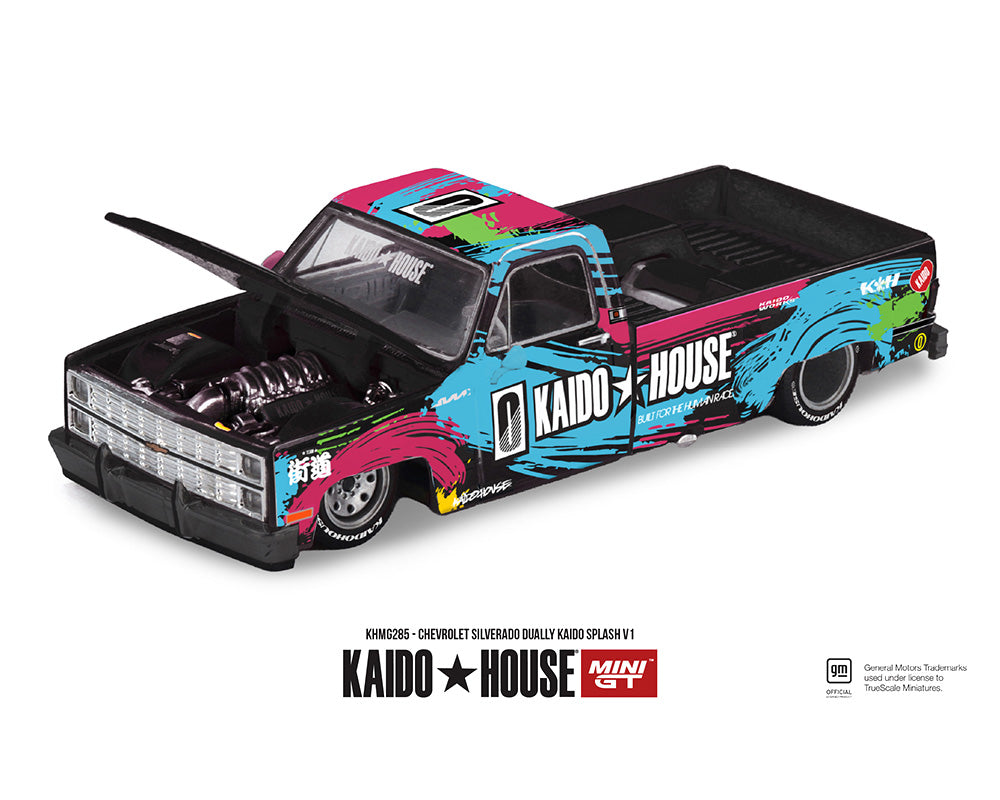 [ETA:  Mar 2027 ] Mini GT x Kaido★House 1/64 Chevrolet Silverado Dually  Kaido Splash V1