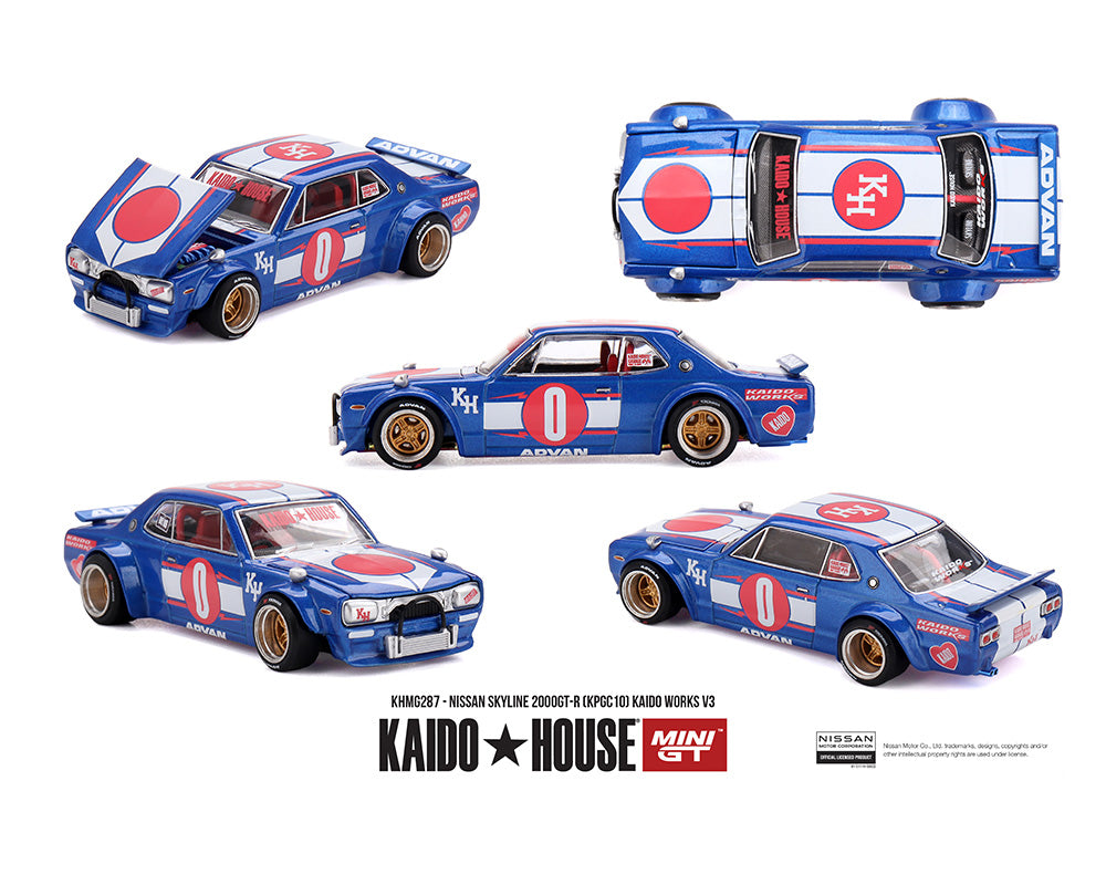 ETA: Mar 2027 ] Mini GT x Kaido☆House 1/64 Nissan Skyline 2000GT