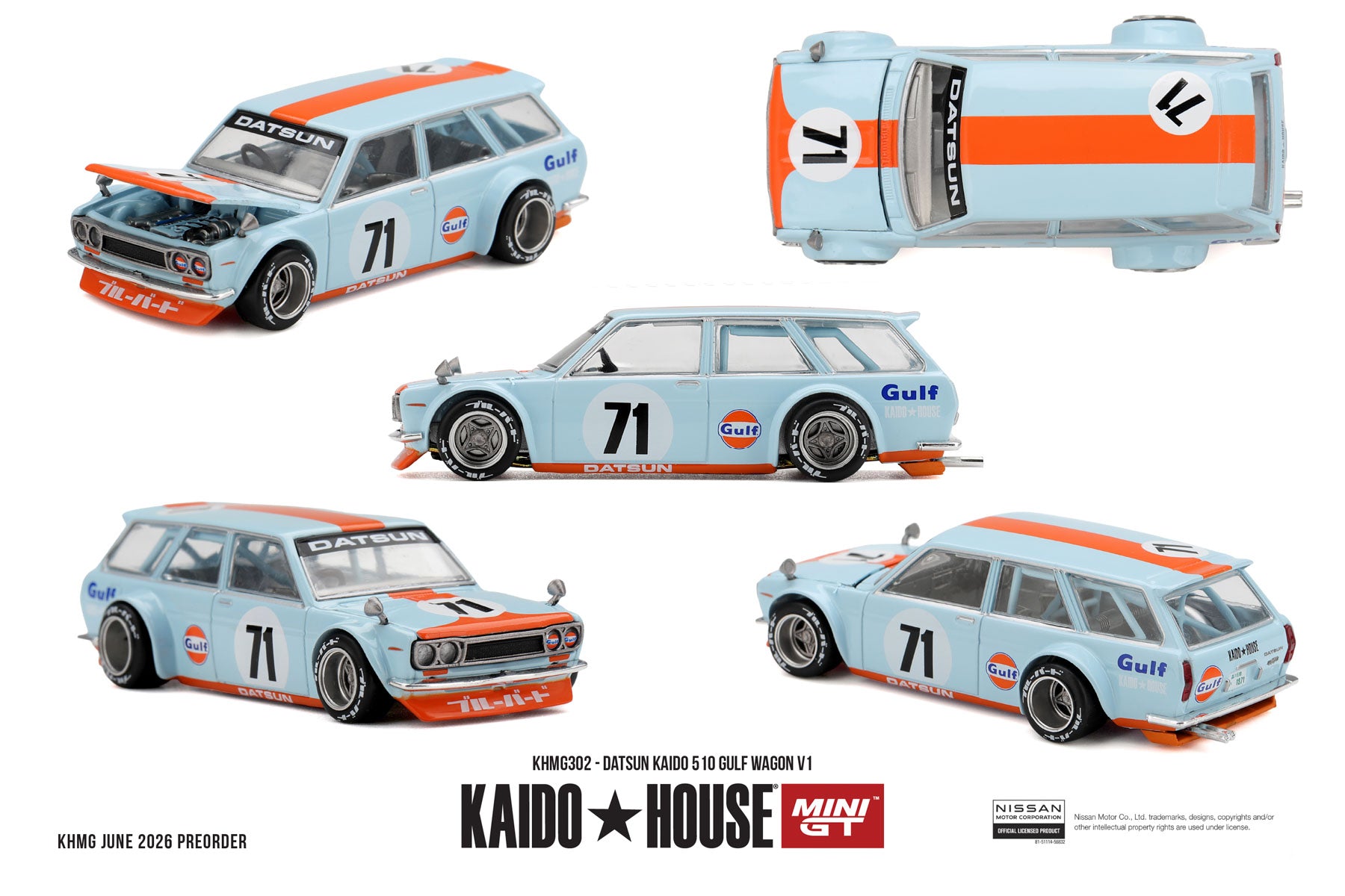 Preorder - Kaido☆House – Black Ice Diecast