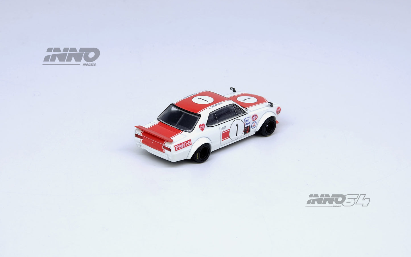 [ETA:  Jul 2025 ] Inno64 1/64 NISSAN SKYLINE 2000 GT-R KPGC10 #1 
Takahashi Kunimitsu Fuji Masters 250Km 1971