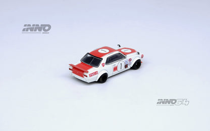 [ETA:  Jul 2025 ] Inno64 1/64 NISSAN SKYLINE 2000 GT-R KPGC10 #1 
Takahashi Kunimitsu Fuji Masters 250Km 1971