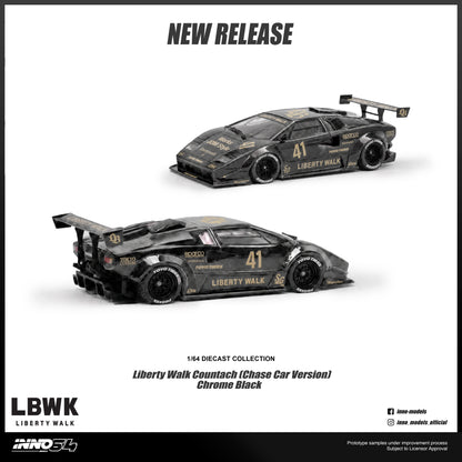 [ETA:  Nov 2026 ] Inno64 1/64 LIBERTY WALK COUNTACH (**With Chance of Chase**)