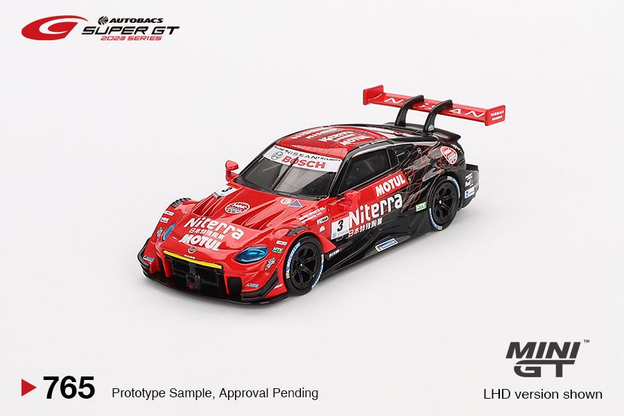 [ETA:  Jun 2025 ] Mini GT 1/64 Nissan Z GT500 #3 "Niterra MOTUL Z" NDDP RACING 2023 SUPER GT SERIES