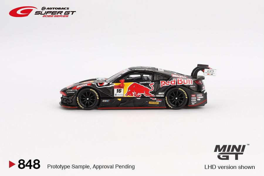 [ETA:  May 2025 ] Mini GT 1/64 Honda NSX-GT "Type S" GT500 #16 "Red Bull MOTUL MUGEN NSX-GT" TEAM Red Bull MUGEN 2022 SUPER GT SERIES