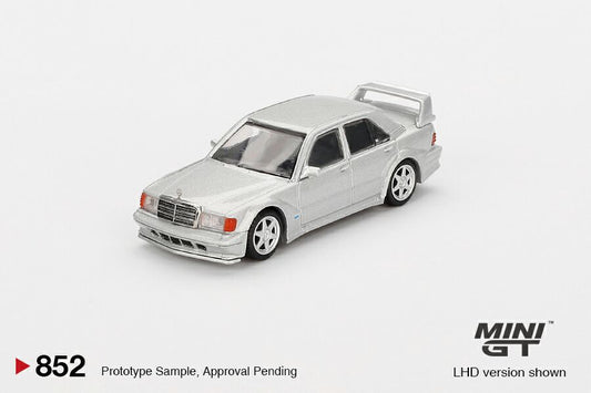 [ETA:  Apr 2025 ] Mini GT 1/64 Mercedes-Benz 190E 2.5-16 Evolution II Astral Silver