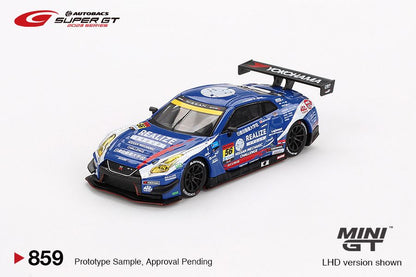 [ETA:  May 2025 ] Mini GT 1/64 Nissan GT-R NISMO GT3 
#56 " REALIZE NISSAN MECHANIC CHALLENGE GT-R" KONDO RACING  
2023 SUPER GT SERIES  / SUPER GT Blister Packaging