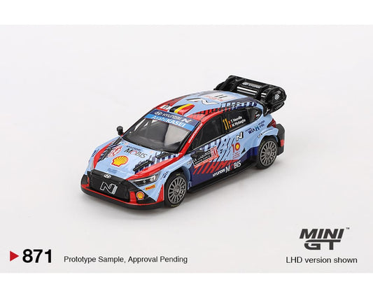 [ETA:  Jun 2025 ] Mini GT 1/64 Hyundai i20 N Rally1 Hybrid #11  
2024 Rallye Monte-Carlo Winner