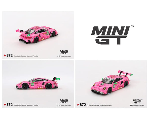 Mini GT 1/64 Porsche 911 GT3 R #80 AO Racing - 2023 IMSA VIRginia Roxy ...
