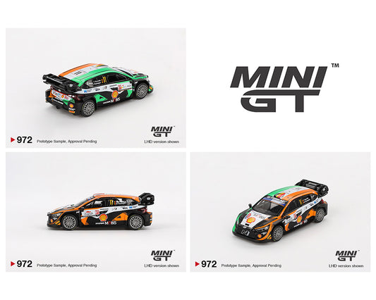 [ETA:  Nov 2025 ] Mini GT 1/64 Hyundai i20 N Rally1 #11 2023 Rally Croatia  
Power Stage Winner