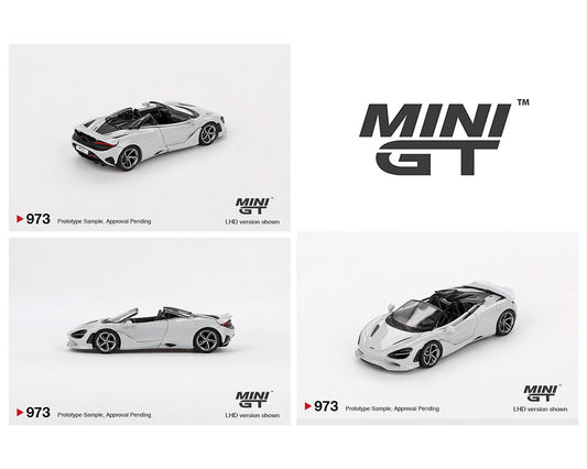 [ETA:  Oct 2025 ] Mini GT 1/64 McLaren 750S Spider Cirrus Grey