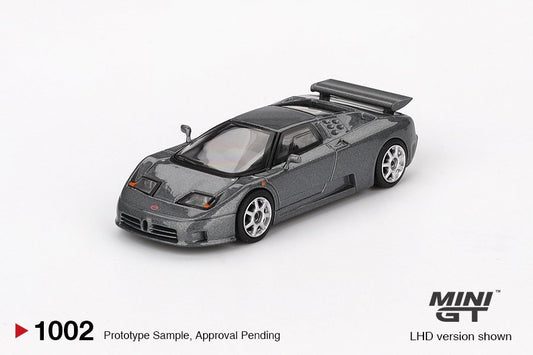 [ETA:  Sep 2025 ] Mini GT 1/64 Bugatti EB110 Super Sport Grigio Scuro