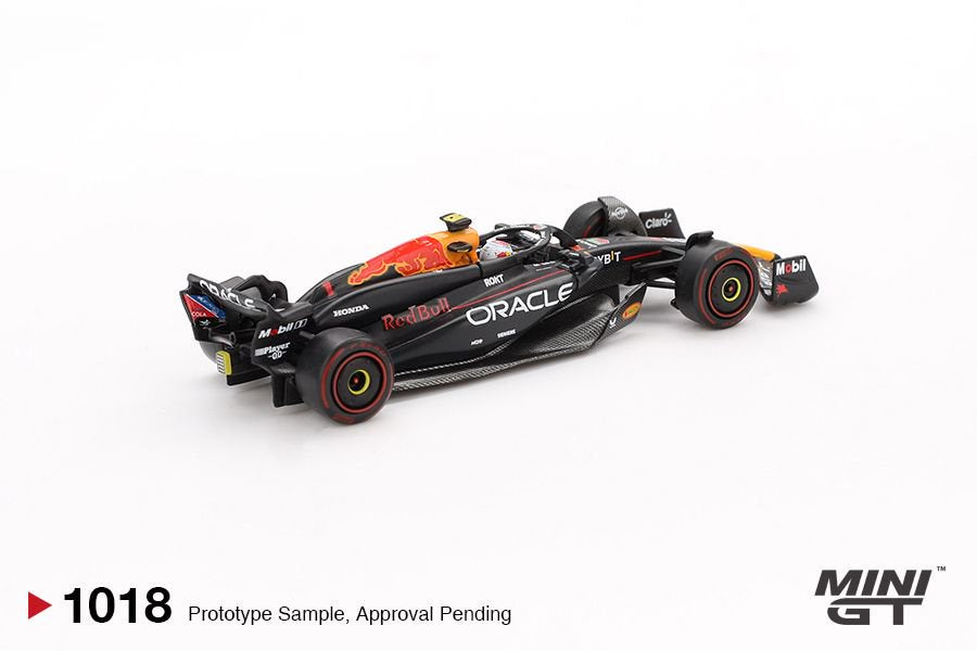 [ETA:  Nov 2025 ] Mini GT 1/64 Oracle Red Bull Racing RB20 
#1 Max Verstappen  2024 F1 2024 Bahrain GP Winner