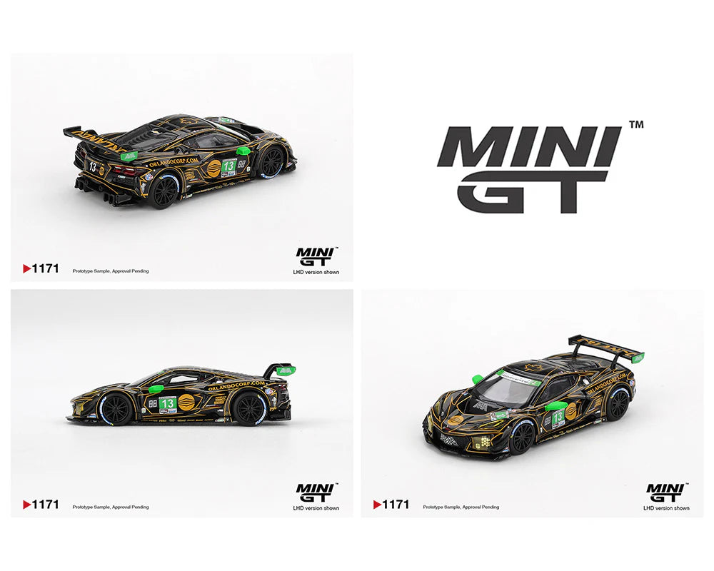 Mini GT 1/64 Chevrolet Corvette Z06 GT3.R #13 AWA 2025