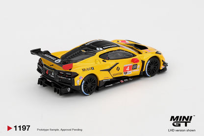 [ETA:  Sep 2026 ] Mini GT 1/64 Chevrolet Corvette Z06 GT3.R #4 Corvette Racing by Pratt Miller Motorsports 2025 IMSA Daytona 24 Hrs