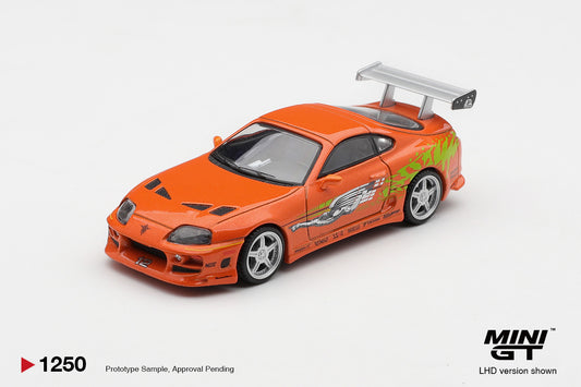 [ETA:  Dec 2026 ] Mini GT 1/64 Toyota Supra BOMEX " The Fast and the Furious" Brian O'Conner