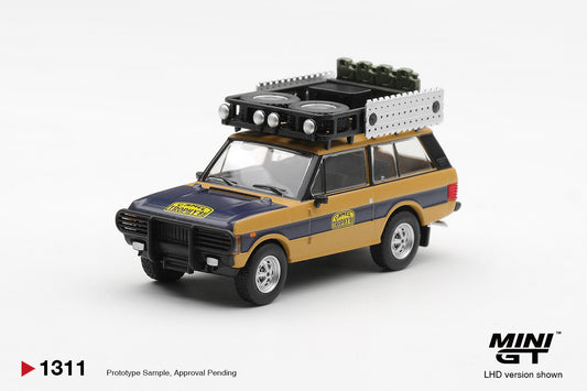 [ETA:  Jan 2027 ] Mini GT 1/64 Range Rover 1981 Camel Trophy Sumatra N.Sudmann & F.Hofmann