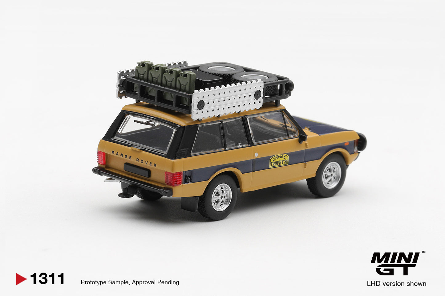 [ETA:  Jan 2027 ] Mini GT 1/64 Range Rover 1981 Camel Trophy Sumatra N.Sudmann & F.Hofmann