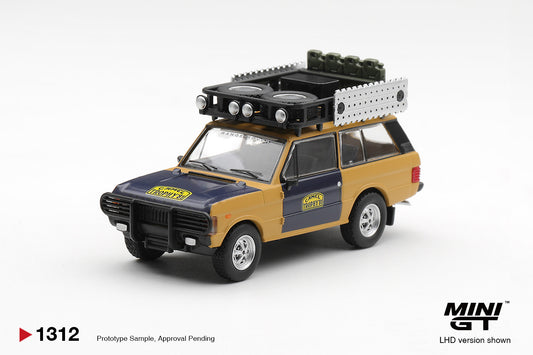 [ETA:  Jan 2027 ] Mini GT 1/64 Range Rover 1981 Camel Trophy Sumatra H.Fischer & W.Bays