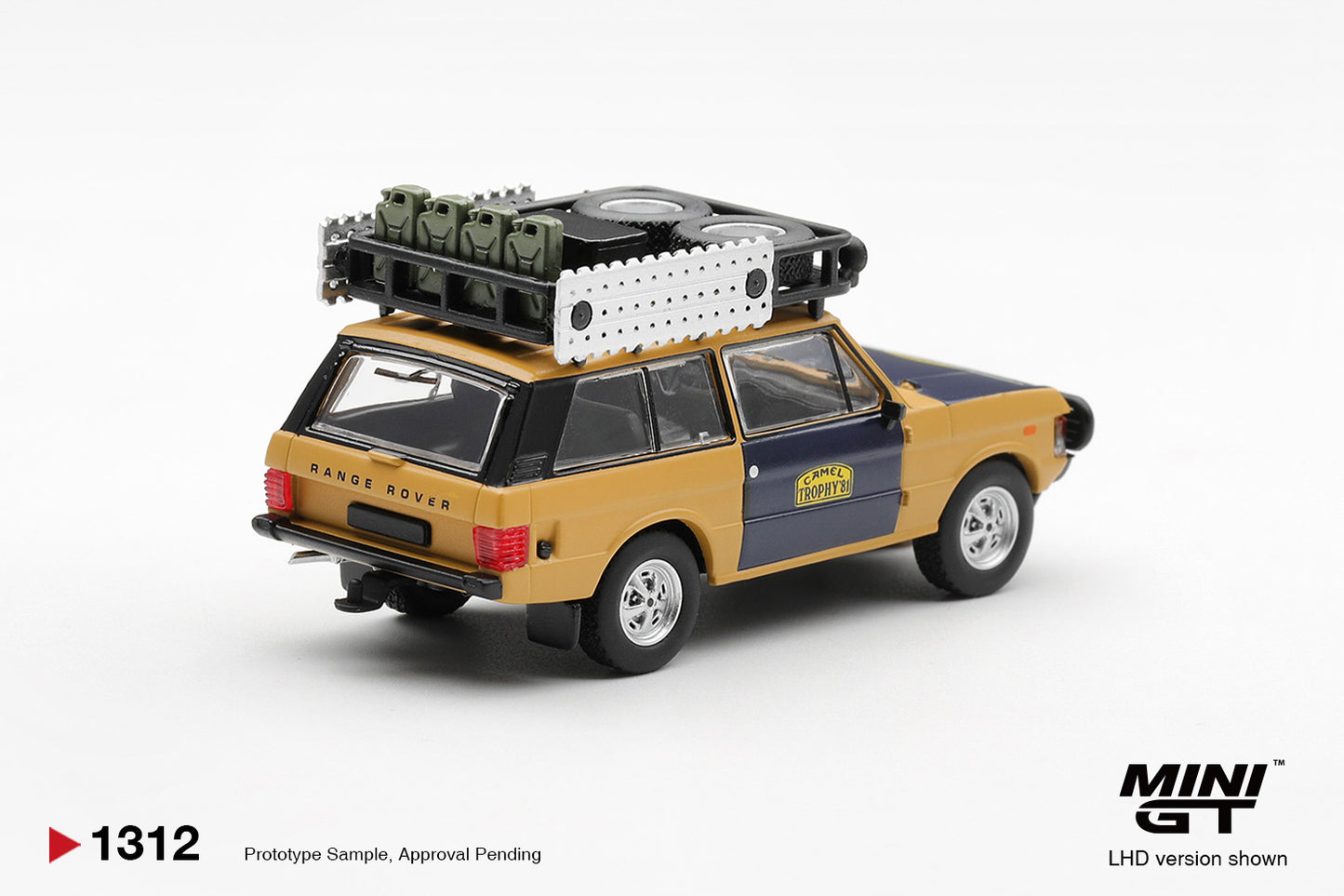 [ETA:  Jan 2027 ] Mini GT 1/64 Range Rover 1981 Camel Trophy Sumatra H.Fischer & W.Bays