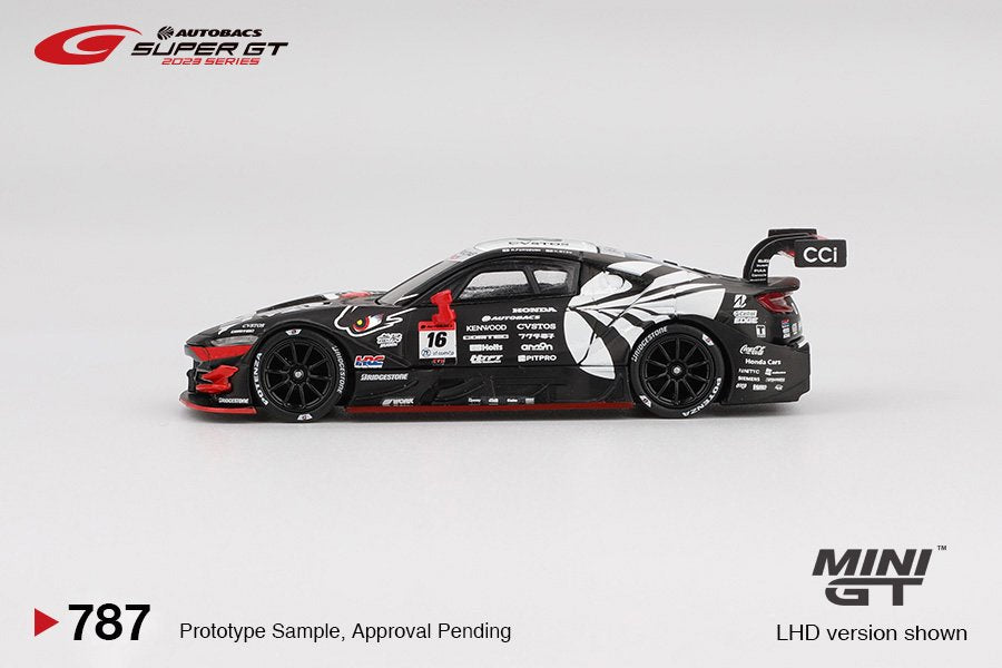 [ETA:  Oct 2025 ] Mini GT 1/64 Honda NSX-GT "Type S" GT500  #16 "ARTA MUGEN NSX-GT " ARTA 2023 SUPER GT Series ****Blister Packaging****