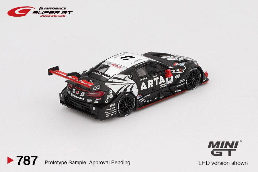 [ETA:  Oct 2025 ] Mini GT 1/64 Honda NSX-GT "Type S" GT500  #16 "ARTA MUGEN NSX-GT " ARTA 2023 SUPER GT Series ****Blister Packaging****